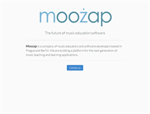 Tablet Screenshot of moozap.com